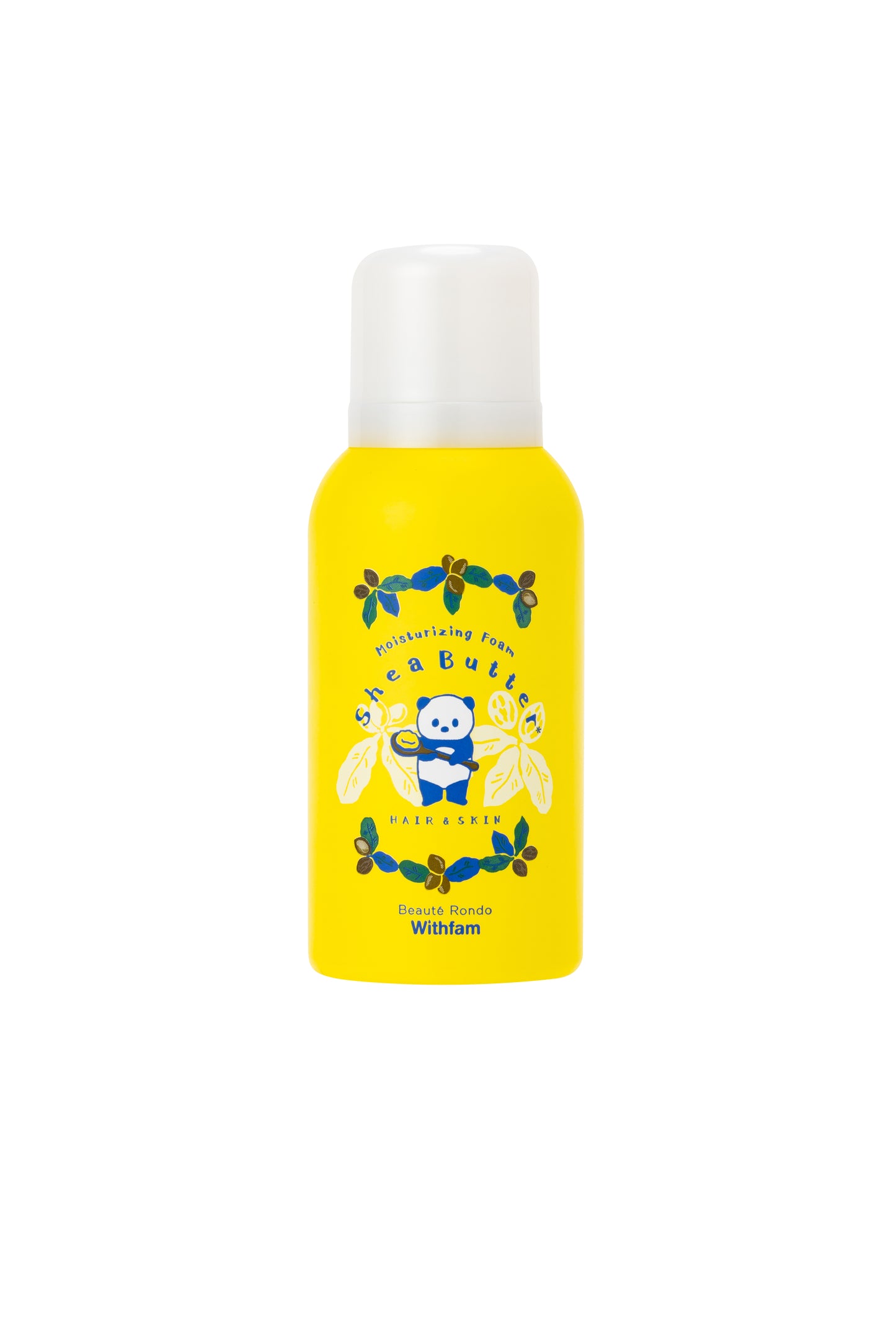 WITHFAM | SHEA BUTTER SCENTED MOISTURIZING FOAM 80G | 乳木果香氛保濕泡沫80克