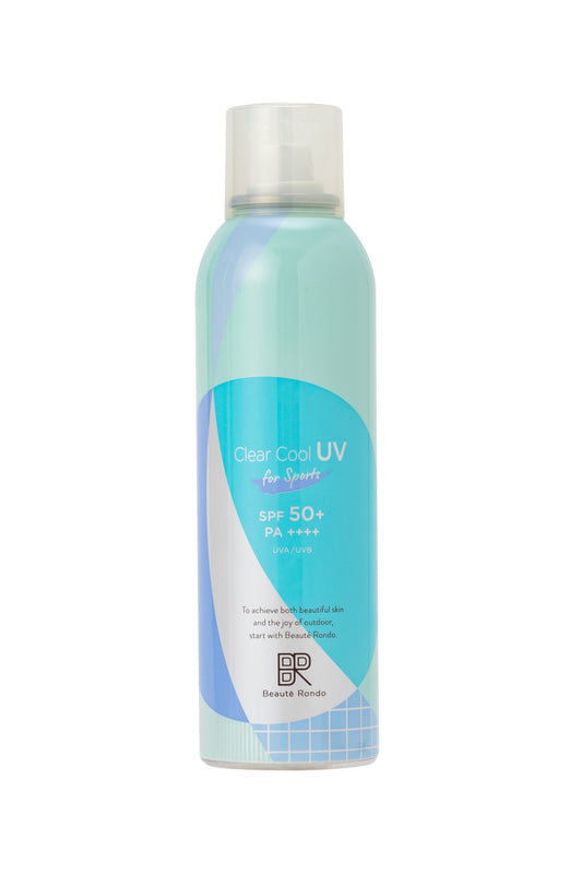 BEAUTE RONDO | CLEAR COOL SPORTS UV SPRAY 150G | 清涼運動防曬UV噴霧150克