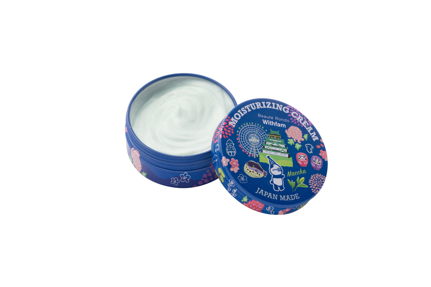 WITHFAM | MOISTURE CREAM MATCHA 75G | 全效保濕霜抹茶75克