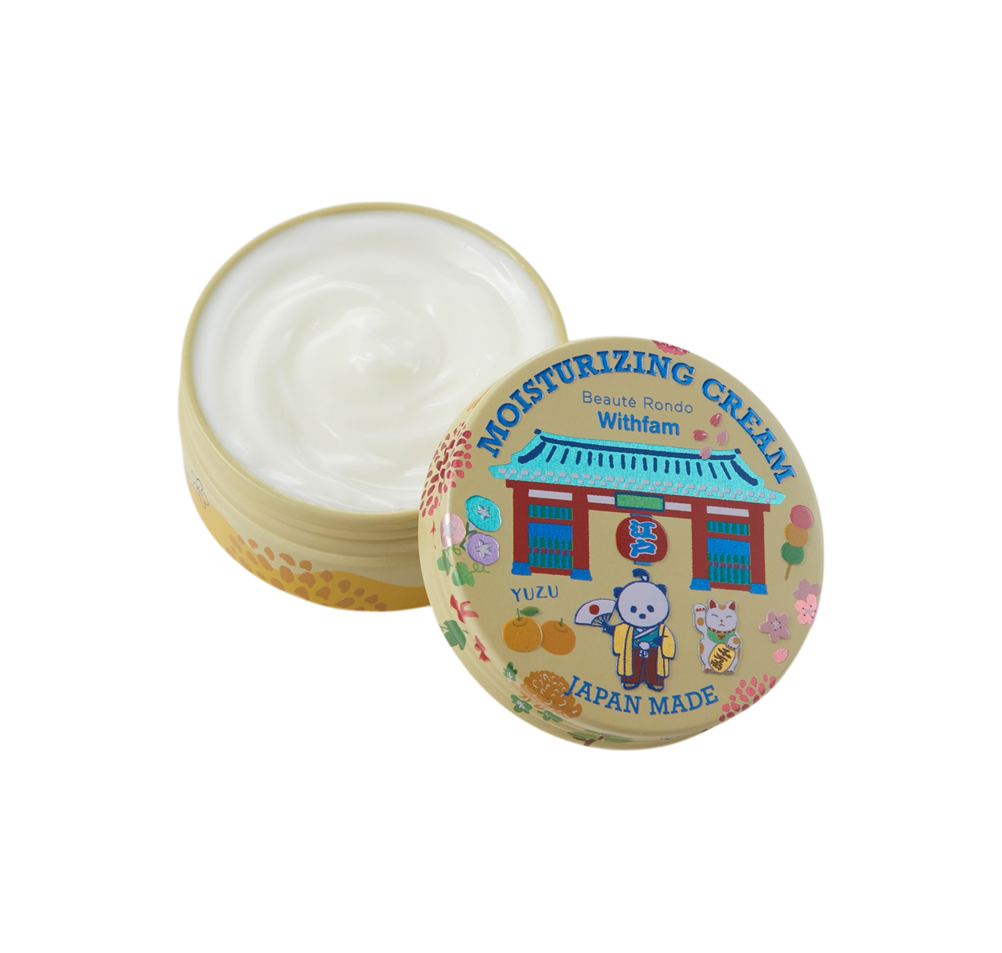 WITHFAM | MOISTURE CREAM KINMOKUSEI 75G | 全效保濕霜柚子桂花75克