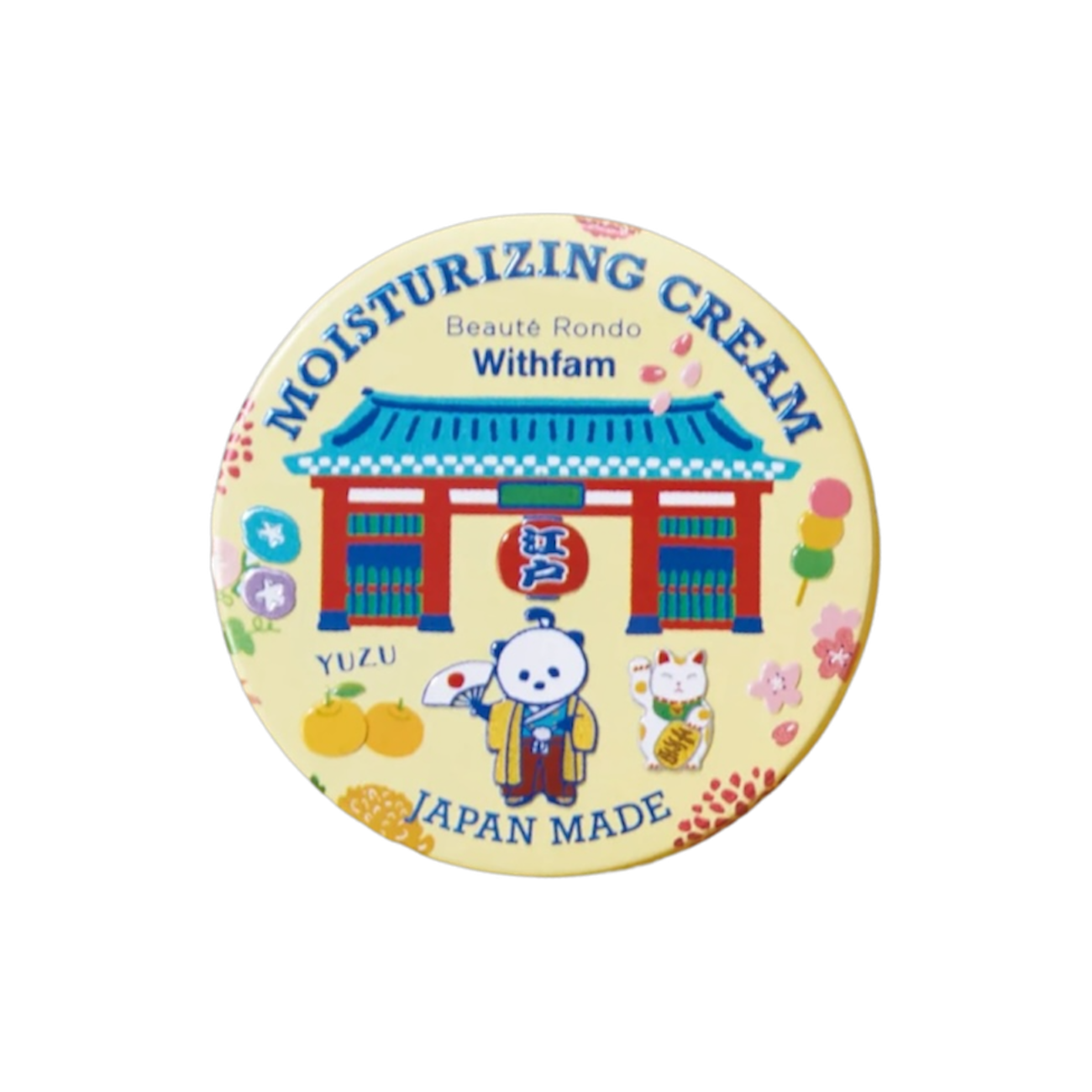 WITHFAM | MOISTURE CREAM KINMOKUSEI 75G | 全效保濕霜柚子桂花75克