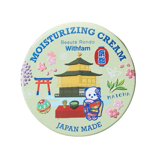 WITHFAM | MOISTURE CREAM BYAKUDAN (SANDALWOOD) 75G | 全效保濕霜抹茶檀香75克