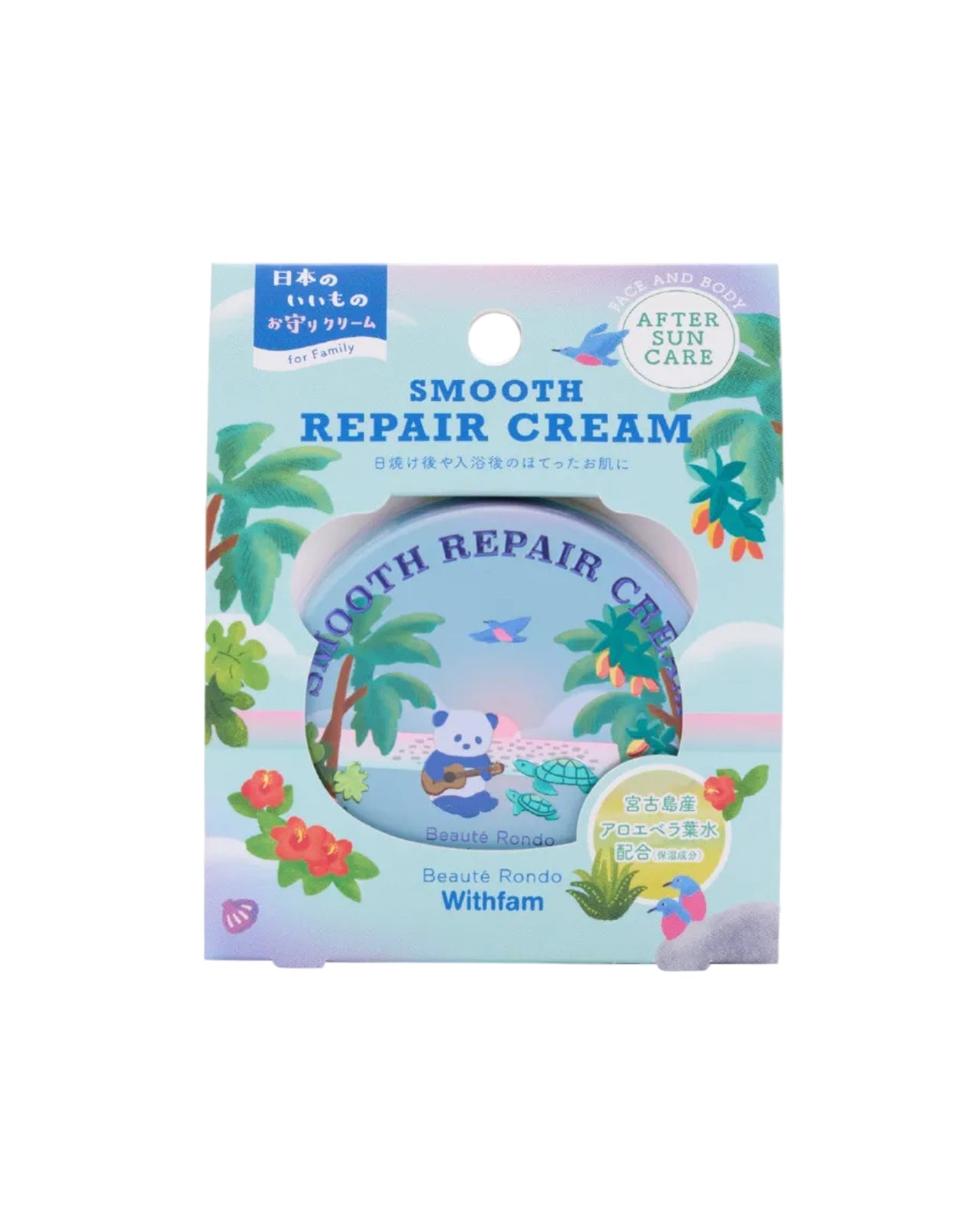 Withfam Cooling Repair Moisture Cream 冰涼潤膚修護霜 75g