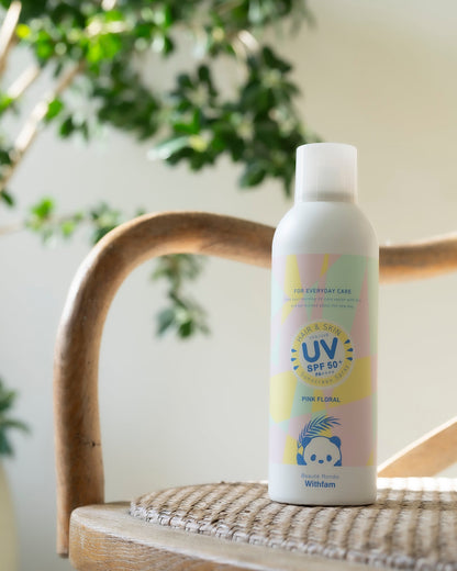ithfam Hair & Skin UV Spray SPF50+ PA++++ 花香輕盈防曬噴霧 200g