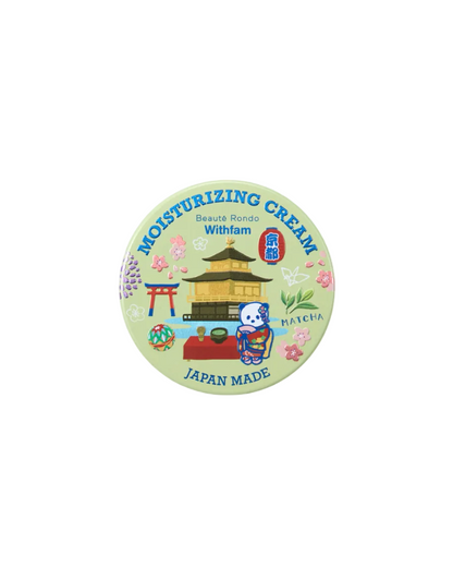 Withfam Matcha Byakudan Moisture Cream 舒緩白檀香抹茶保濕霜 75g
