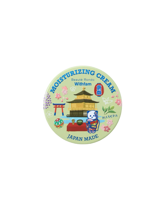 Withfam Matcha Byakudan Moisture Cream 舒緩白檀香抹茶保濕霜 75g