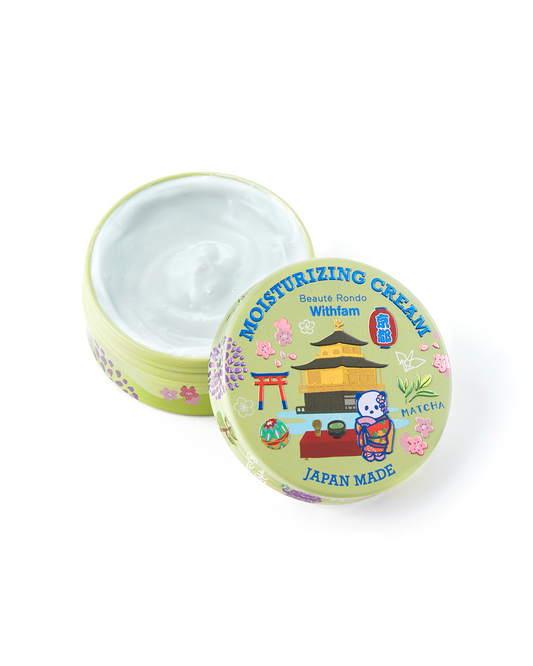 Withfam Matcha Byakudan Moisture Cream 舒緩白檀香抹茶保濕霜 75g
