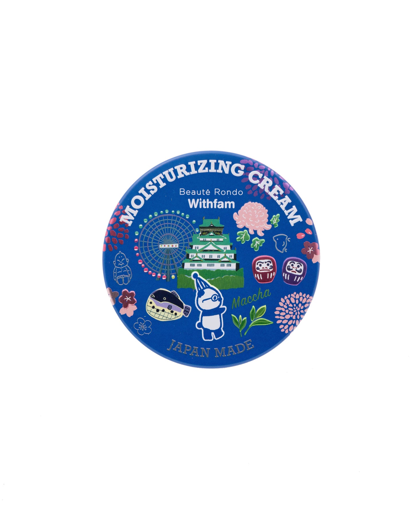 Withfam Matcha Moisture Cream 濃郁綠茶味抹茶保濕霜 75g