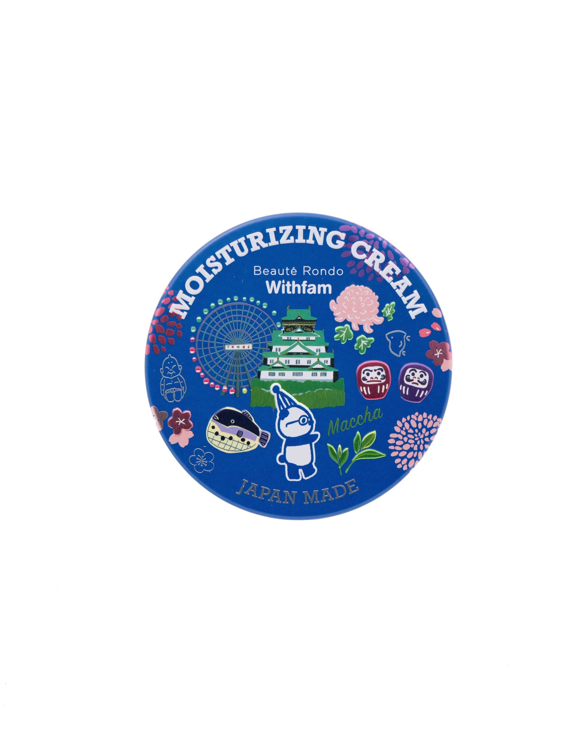 Withfam Matcha Moisture Cream 濃郁綠茶味抹茶保濕霜 75g