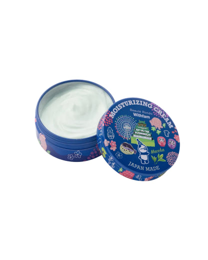 Withfam Matcha Moisture Cream 濃郁綠茶味抹茶保濕霜 75g