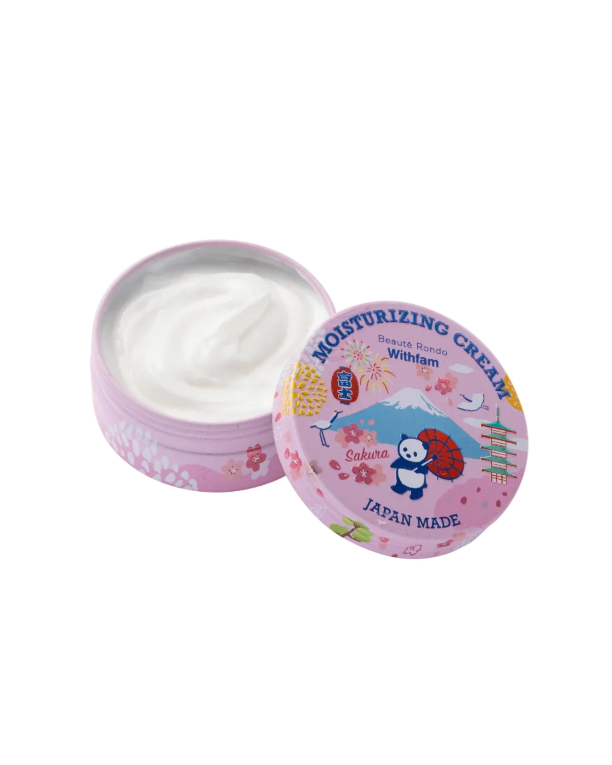Withfam Sakura Moisture Cream 淡雅櫻花香保濕霜 75g