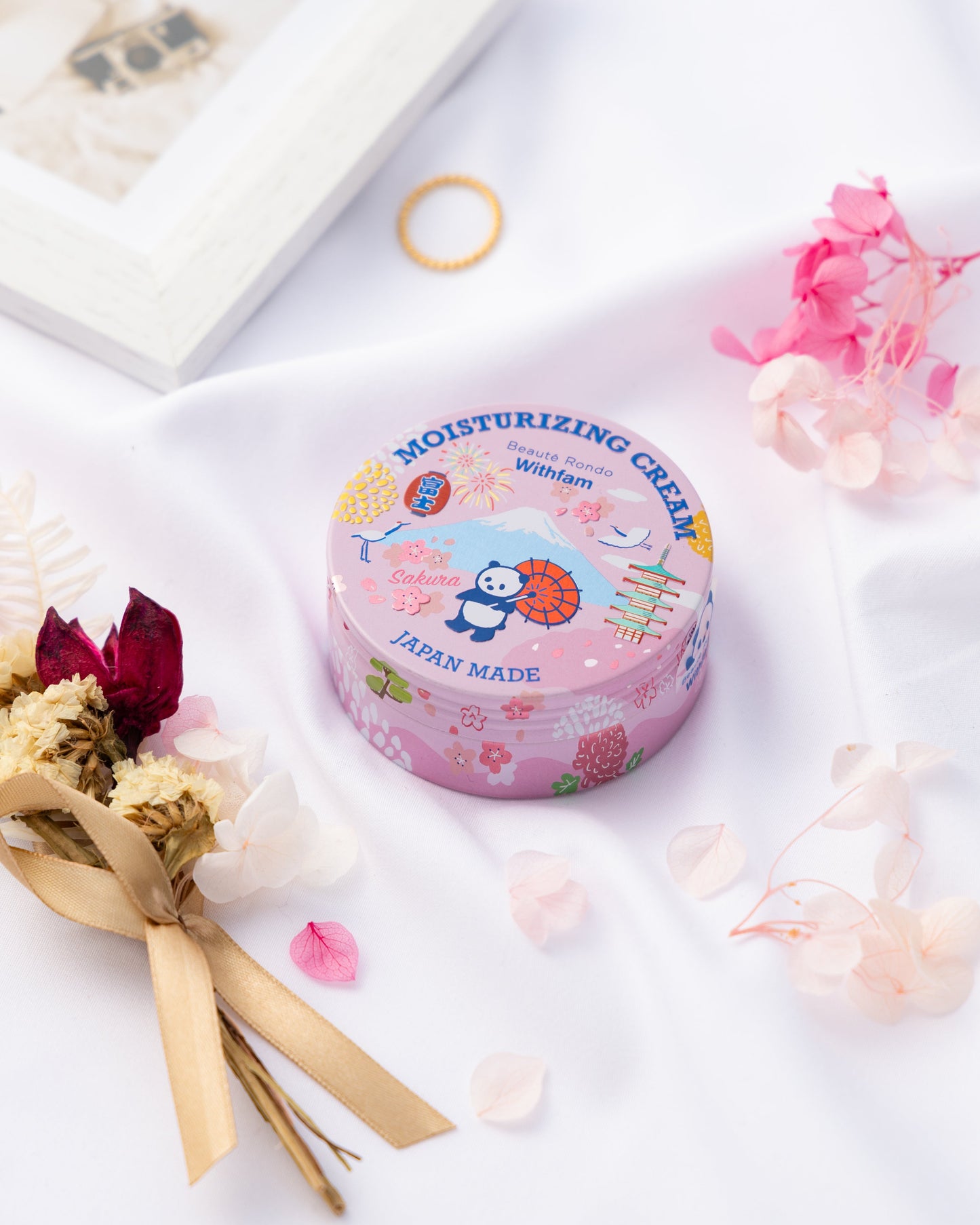 Withfam Sakura Moisture Cream 淡雅櫻花香保濕霜 75g