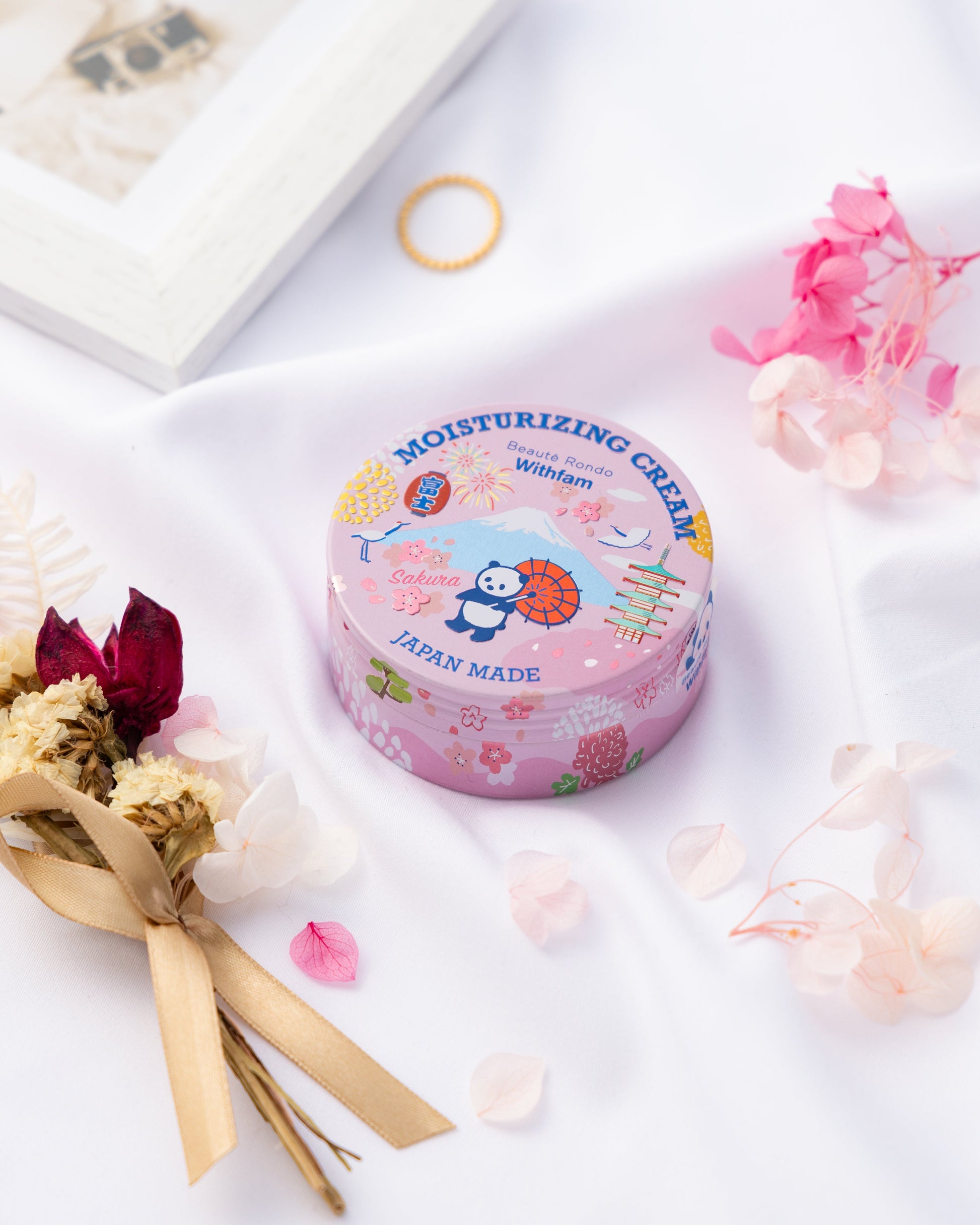 Withfam Sakura Moisture Cream 淡雅櫻花香保濕霜 75g