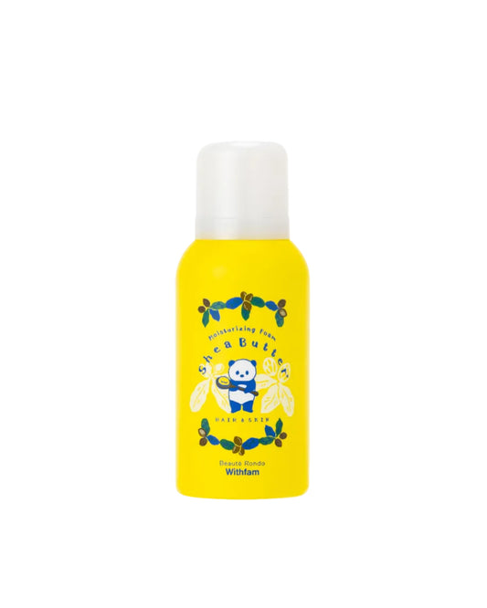 Withfam Shea Butter Moisturizing Mousse 乳木果油慕絲 80g
