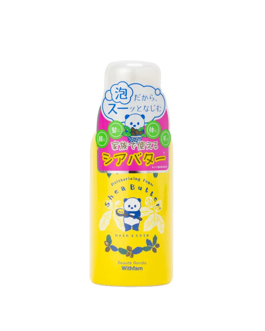 Withfam Shea Butter Moisturizing Mousse 乳木果油慕絲 80g