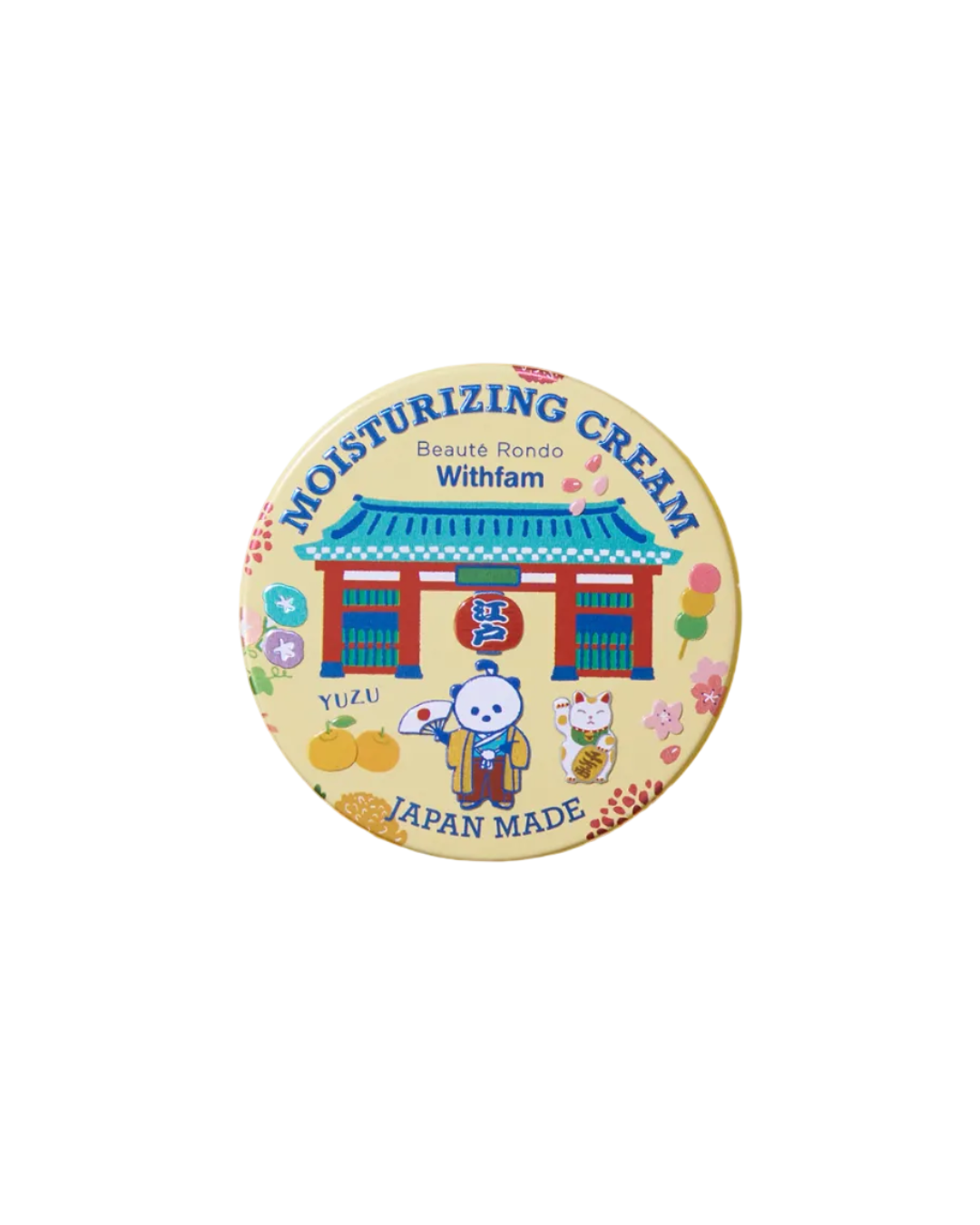 Withfam Yuzu Kinmokusei Moisture Cream 清雅桂花香柚子保濕霜 75g
