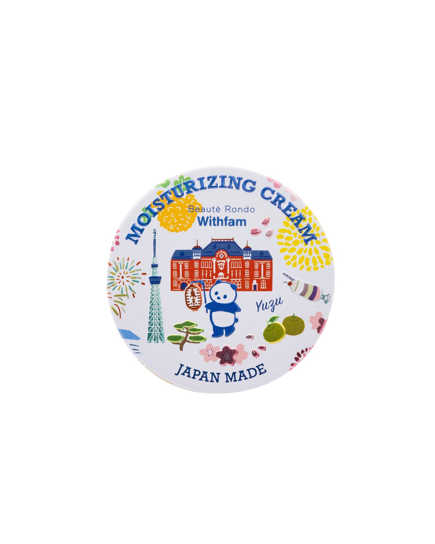 Withfam Yuzu Moisture Cream 清新柚子香保濕霜 75g