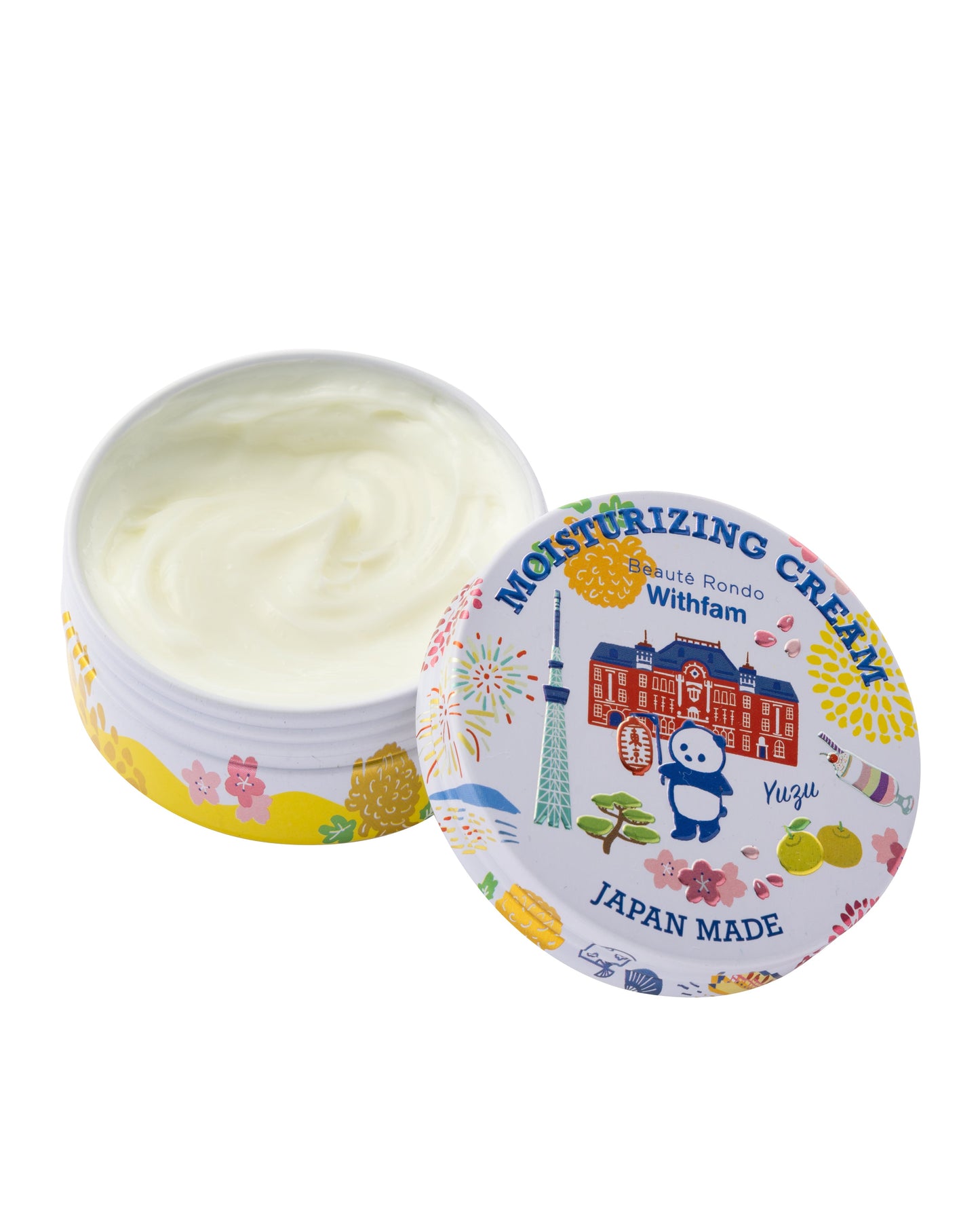 Withfam Yuzu Moisture Cream 清新柚子香保濕霜 75g